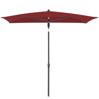 Strand napernyő ACTIVE 200x120 bordó