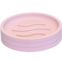 Szappantartó  Strips Bade rózsaszín