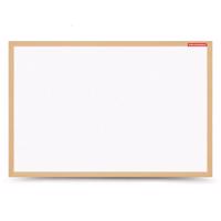 Szárazon törölhető, mágneses tábla fa kerettel 60x40 cm
