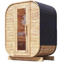 Szauna kültéri Thermo Mini + Sentiotec 100 3,6 kW