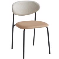 Szék Brianna Dual 11086 szürke/barna