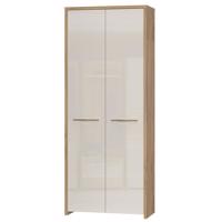 Szekrény 2d Gala V2 Pacific Walnut/Beige