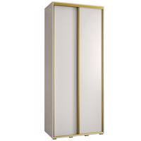 Szekrény 45 Canaris 1 120 fehér/gold