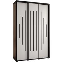 Szekrény 45 Canaris 12 150 fekete/fehér/fekete