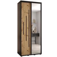 Szekrény 45 Canaris 13 120 fekete/artisan/fekete