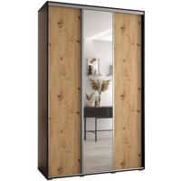 Szekrény 45 Canaris 3 170 fekete/artisan/silver