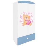 Szekrény Babydreams Kék – Medve Pillangó