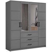 Szekrény Belluno 200 grafit