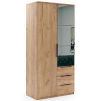 Szekrény Florencja craft arany 100x215