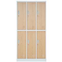 Szekrény Igor fém fehér/sonoma