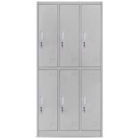 Szekrény Igor fém szürke