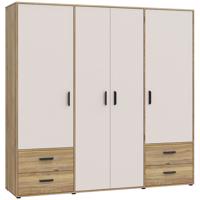 Szekrény Mokkaro Moks841-M802 Homok/tölgy Mauvella  042025