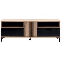 Szekrény RTV Aris As01 Tölgy/Fekete