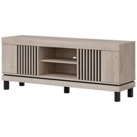 Szekrény RTV Mati Mi01 Tölgy Crem/Fekete