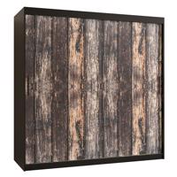 Szekrény Rustic I 180 fekete