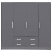 Szekrény Smart Sr1 4D Grafit