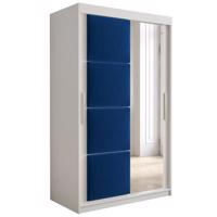 Szekrény Tapi 120 Fehér/Kék