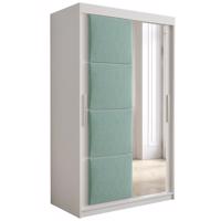 Szekrény Tapi 120 Fehér/Pisztácia