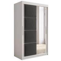 Szekrény Tapi 120 Fehér/szürke