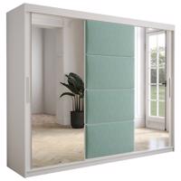 Szekrény Tapi 250 Fehér/Pisztácia