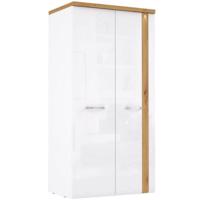 Szekrény Tuluza TUZS821 97x196 fehér/artisan