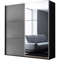 Szekrény Vigo 150 Grafit/Tükör