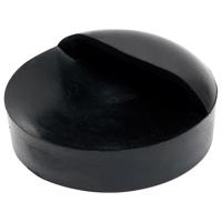 Szifon dugó fekete Ø 52 301/K