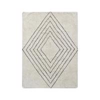 Szőnyeg Berber 99 ekrü/fekete 130x170 Merkury Home