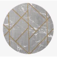 Szőnyeg Diamond 1,2/1,2 A0052 szürke/arany