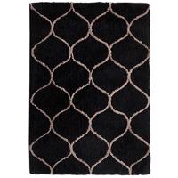 Szőnyeg Shaggy 3D Flytap 1,4/1,9 PSR 06046 fekete