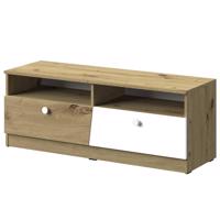 TV asztal Nero 08 két fiókos - Fehér Mat