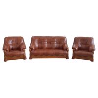 Ülőgarnitúra szett bőr Lord 3N11 A-4 DD/11 Dió