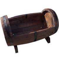 Virágcserép fából 50x30x28 cm