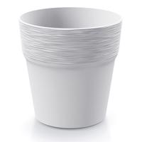 Virágcserép Furu Round - Fehér