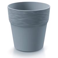 Virágcserép Furu Round - Világos szürke