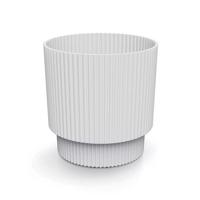 Virágcserép Milly ROUND DMIN150 S449 fehér