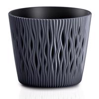 Virágcserép SANDY Round Antracit