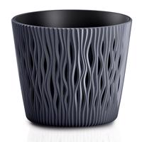 Virágcserép SANDY Round Antracit