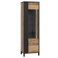 Vitrin Haruki 60 Haruki Alpesi Lucfenyő/fekete/fém 042025