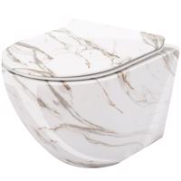 WC csésze Carlos duroplast/Slim/Zm Lava Shiny