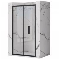 Zuhanyajtó Rapid Fold 90x195 black Rea K6418
