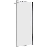 Zuhanyfal Walk-In Soft 60x195 króm